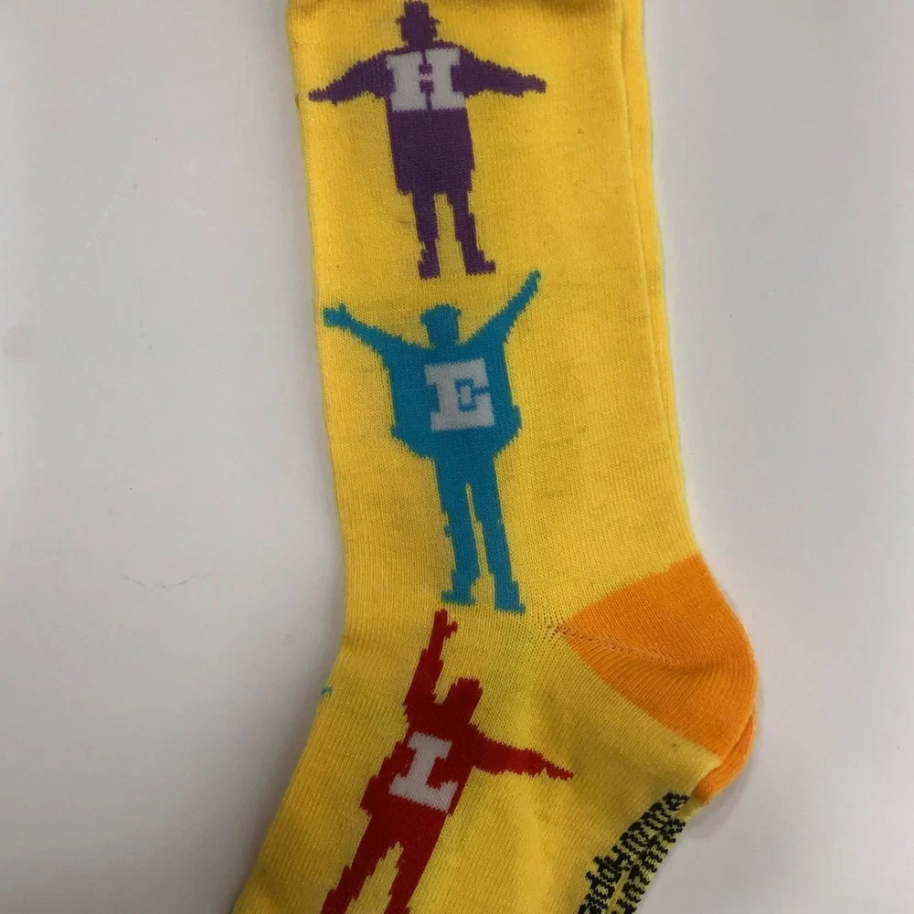 The Beatles “HELP” Crew Socks